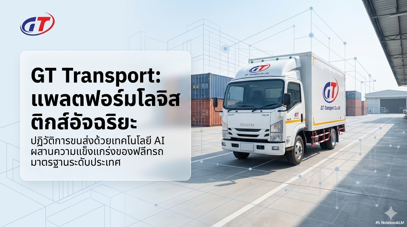 บริการขนส่งสินค้า Logistics